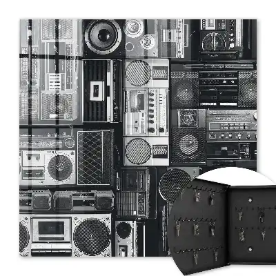 Key cabinet Musical nostalgia retro speakers