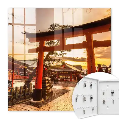 Key cabinet Japanese gate