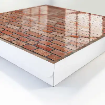 Key box for home Brick wall with brick arrangement