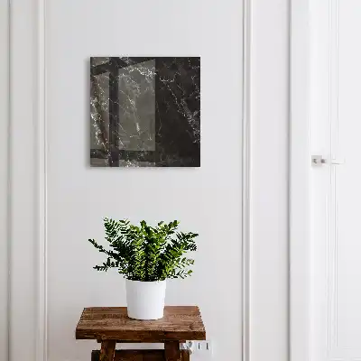 Wall mounted key box Marble depth shades of structure
