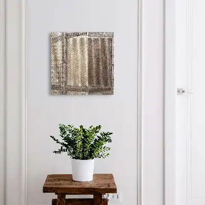 Wall mounted key cabinet Industrial design full of details