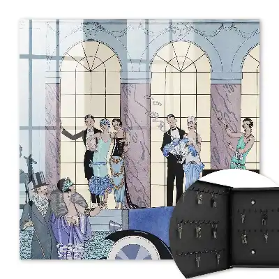 Key cabinet Blue party of elegance style