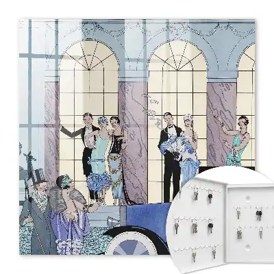 Key cabinet Blue party of elegance style