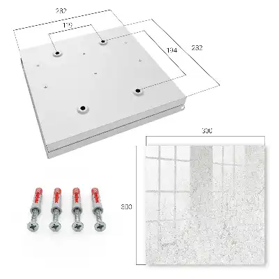 Decorative key box Delicate stone pattern