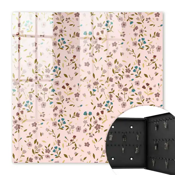 Key box for home Floral pattern giving lightness
