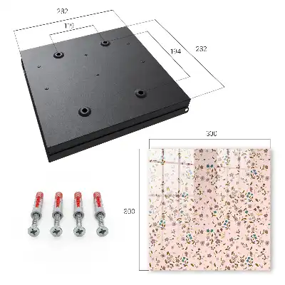 Key box for home Floral pattern giving lightness