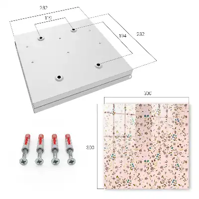 Key box for home Floral pattern giving lightness