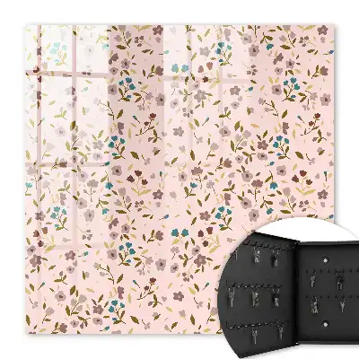 Key box for home Floral pattern giving lightness