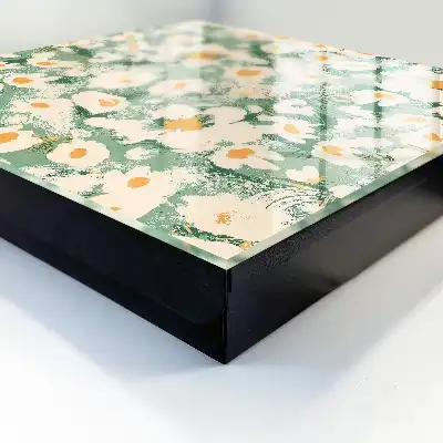 Decorative key box Floral boho pattern
