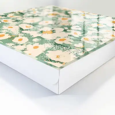 Decorative key box Floral boho pattern