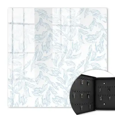 Key box for home Floral pattern in bright colors