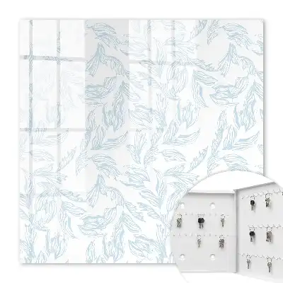Key box for home Floral pattern in bright colors