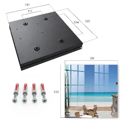 Key cabinet Seaside relaxation in the blue sea
