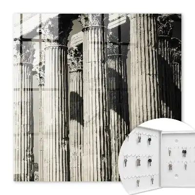 Key box for home Antique columns without color