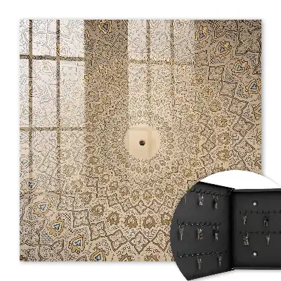 Decorative key box Ornate mandala of symmetry and elegance