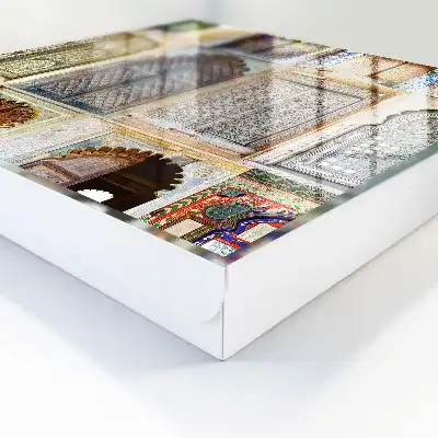 Key box for home Colorful windows with accents