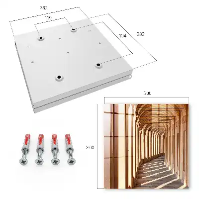 Key cabinet Architectural elegance with long shades