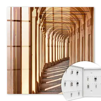 Key cabinet Architectural elegance with long shades