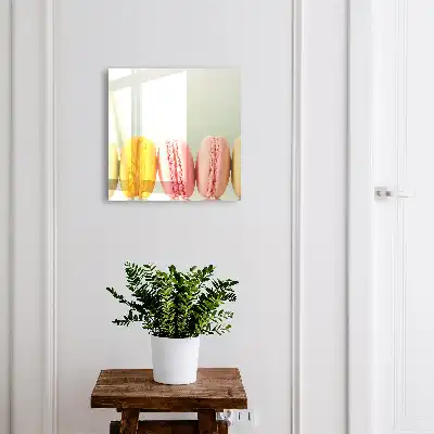 Key cabinet Colorful delicacies in a pastel background