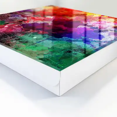 Wall mounted key box Colorful expression, intensity of composition