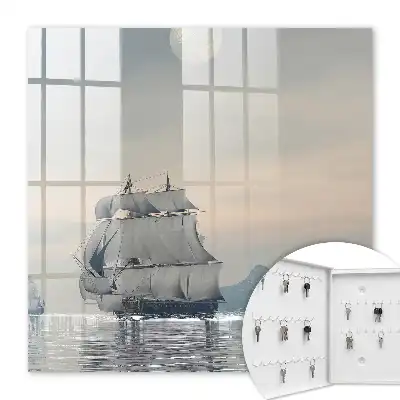 Key box for home Sea cruise on the morning sea