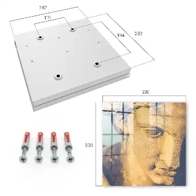 Wall mounted key box Quiet elegance in warm light