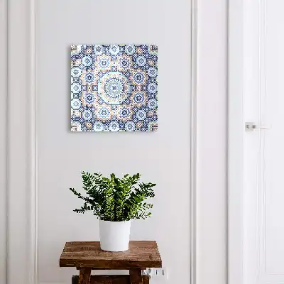 Key box for home Oriental mosaic in geometric patterns