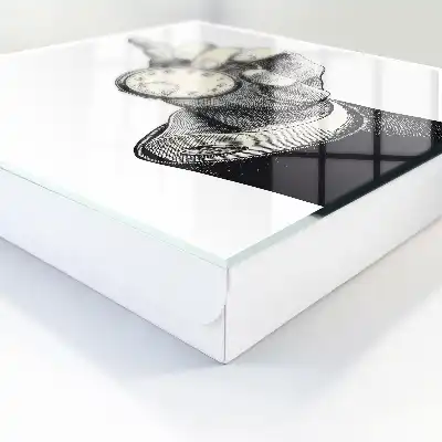 Key box for home Retro pocket clock
