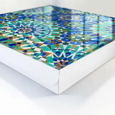 Key box for home Geometric mosaic patterns
