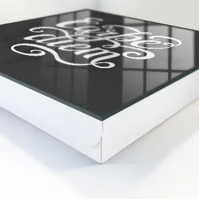 Decorative key box Carpe diem decorative style