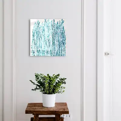 Key box for home Leafy Elegance Blue