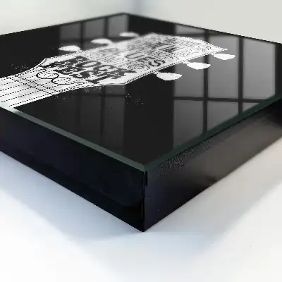Wall mounted key box Rock fest for fans