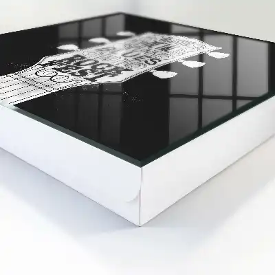 Wall mounted key box Rock fest for fans