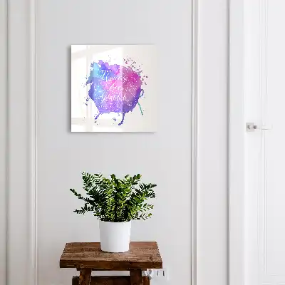 Key cabinet Universe loves gratitude in purple