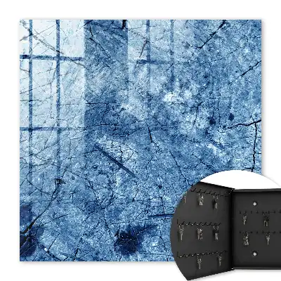 Decorative key box Blue tone texture