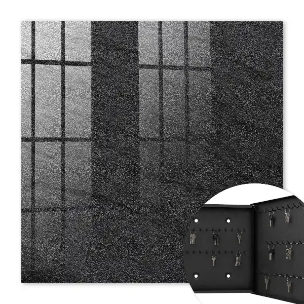 Key cabinet Gray stone grain