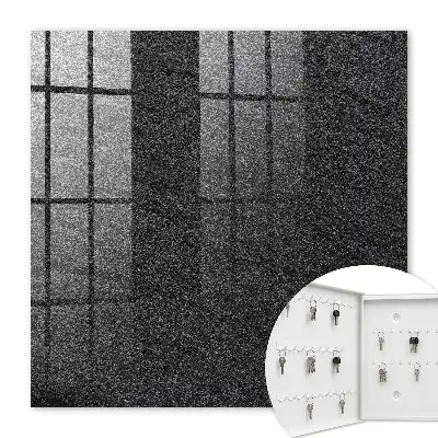 Key cabinet Gray stone grain