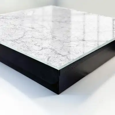 Wall mounted key cabinet Marble elegance of graceful texture