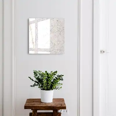 Wall mounted key cabinet Marble elegance of graceful texture
