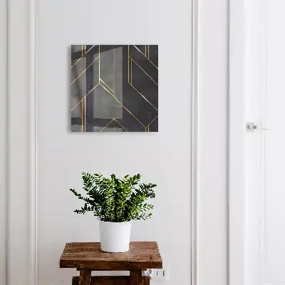 Key box for home Geometric structure, contrasting colors