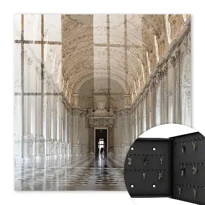 Wall mounted key box Classic architecture with elegant decorations