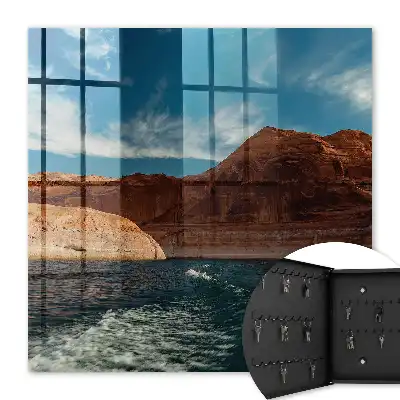 Wall mounted key box Water emotions sports activity