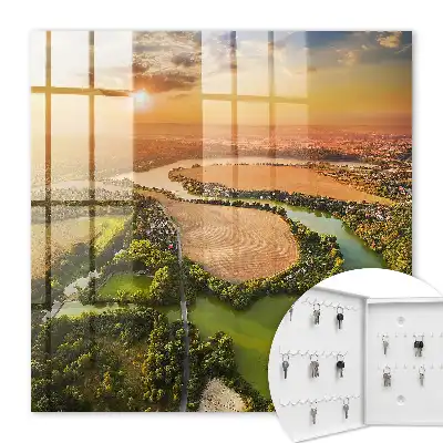 Key cabinet Sunset nature landscape