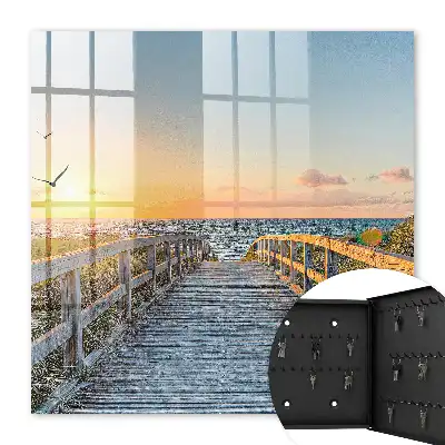 Key box for home Ocean Sunset Path
