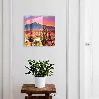 Key cabinet Desert West with Cacti