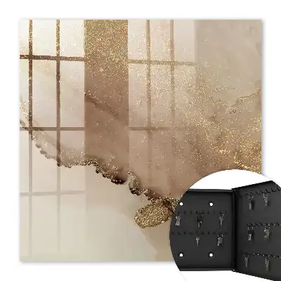 Key box for home Artistic abstraction with transparency effect