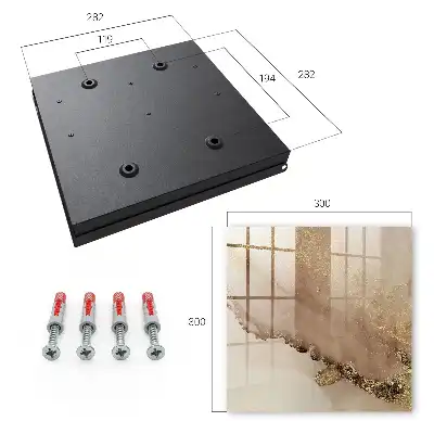 Key box for home Artistic abstraction with transparency effect