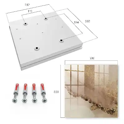 Key box for home Artistic abstraction with transparency effect