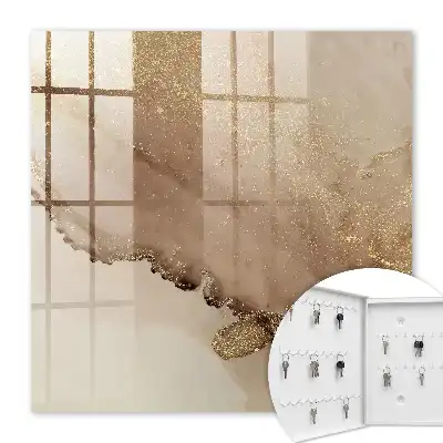 Key box for home Artistic abstraction with transparency effect