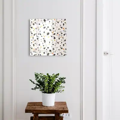Key box for home Terrazzo pattern harmony of shapes
